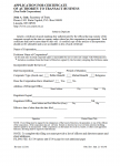 Nebraska Application for Certificate of Authority to Transact Business for a Nonprofit Corporation