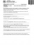 New Mexico Application For Certificate Of Authority for Foreign Nonprofit Corporation | Form FNP