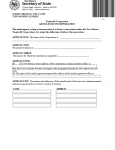 New Mexico Articles of Incorporation Domestic Nonprofit Corporation | Form DNP
