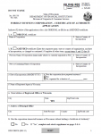 Wisconsin Foreign Business Corporation – Certificate of Authority Application | Form DFI Corp 21